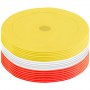 Pure2Improve | Rubber Training Markers | Red/White/Yellow - 2
